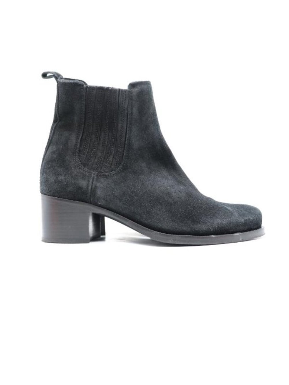 La Canadienne Chelsea Boot Women's Size 9.5 M Black Suede Bootie